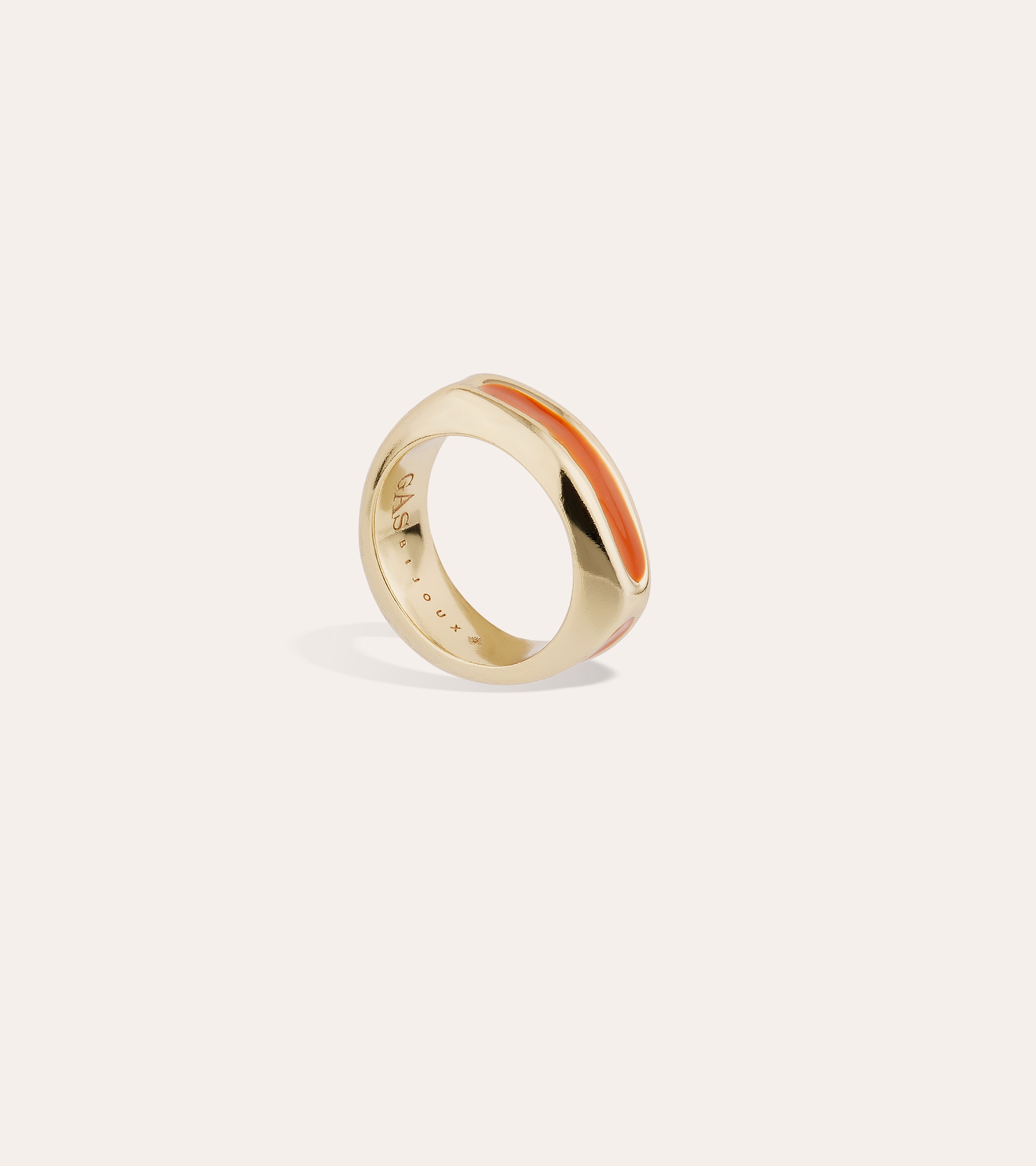 gas-bijoux-suerte-mail-bague-dor-e-relief-triangulaire image 3