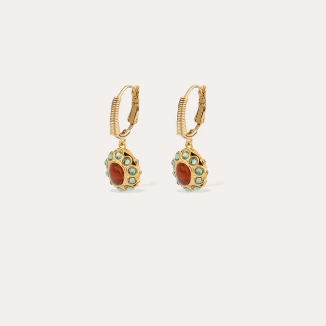 gas-bijoux-boucles-d-oreilles-tao-splash-dor-es-or-fin-cabochon-verre-et-strass image 1