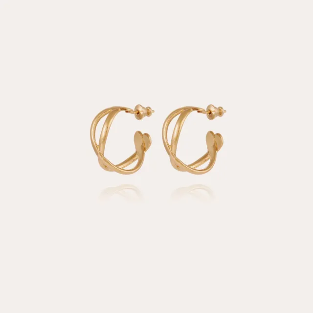 gas-bijoux-boucles-d-oreilles-cr-oles-destin-e-dor-es-joncs-crois-s image 1