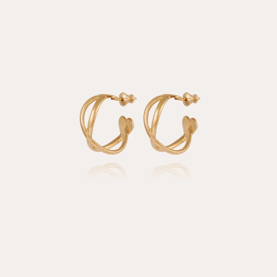 gas-bijoux-boucles-d-oreilles-cr-oles-destin-e-dor-es-joncs-crois-s image 1