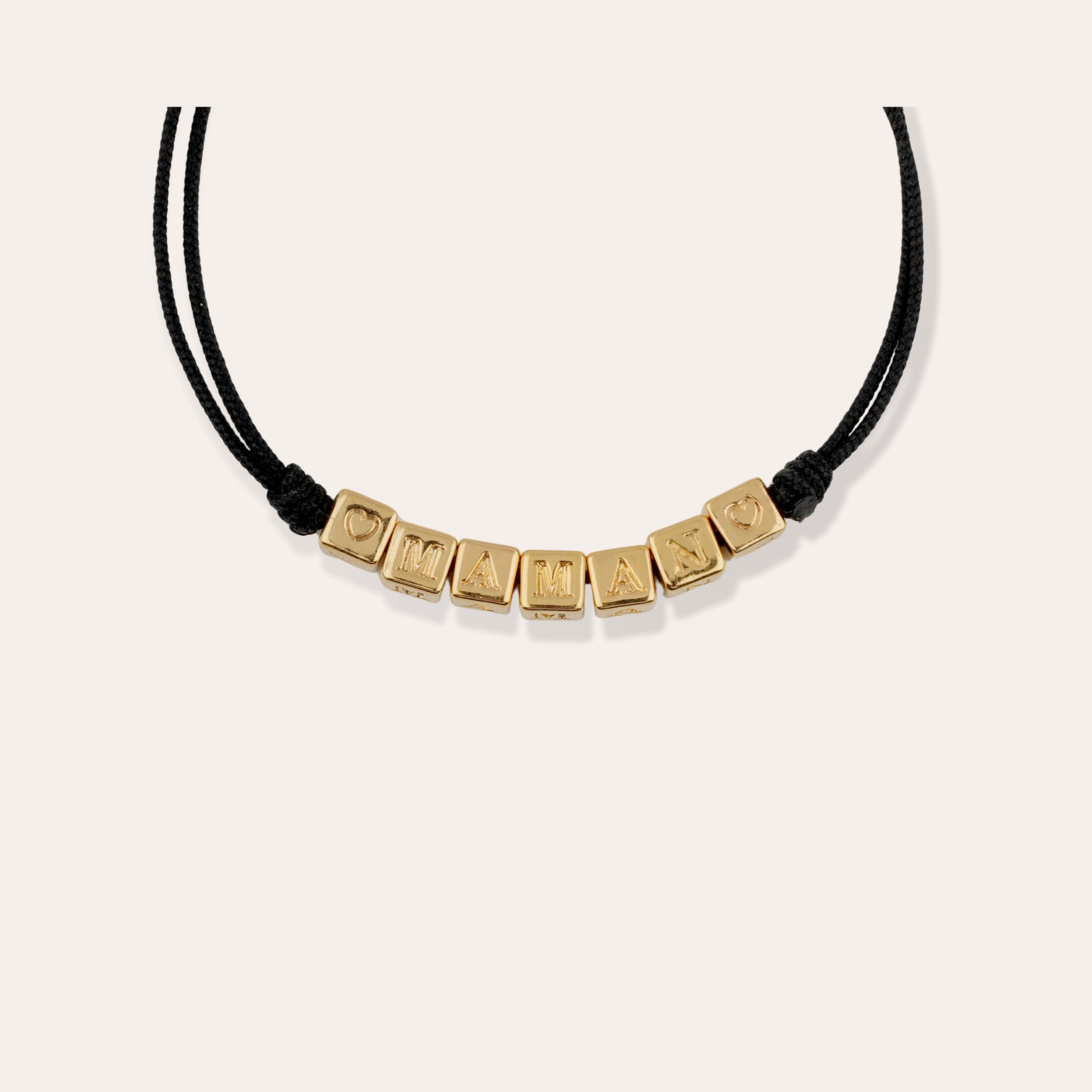 gas-bijoux-bracelet-maman-cubes-dor-s-grav-s-ajustable image 2