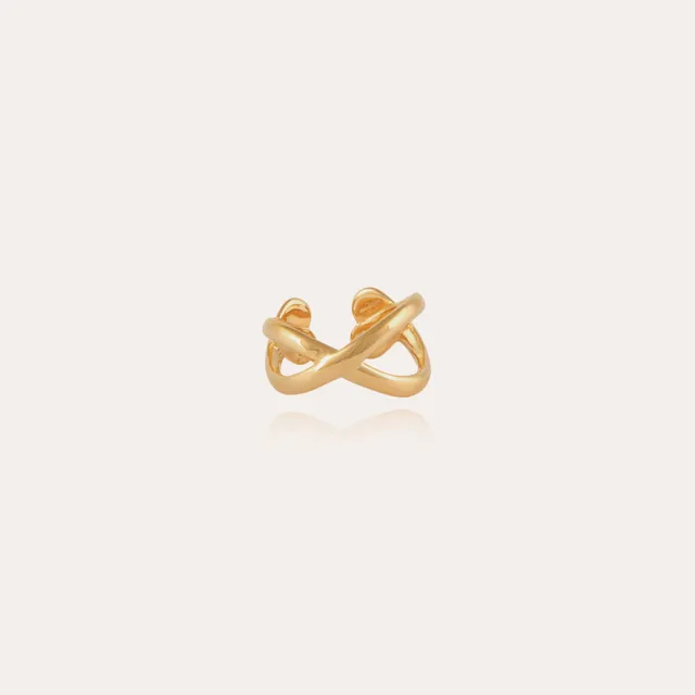 gas-bijoux-bague-destin-e-dor-e-joncs-entrelac-s-ajustable image 1