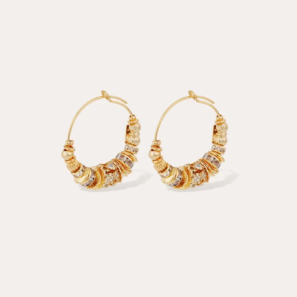 gas-bijoux-aloha-boucles-d-oreilles-cr-oles-strass-mini-perles image 1