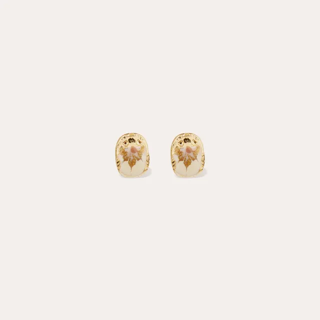 gas-bijoux-scaramouche-mail-boucles-d-oreilles-puces-dor-es-scarab-e-grav-la-mai image 1