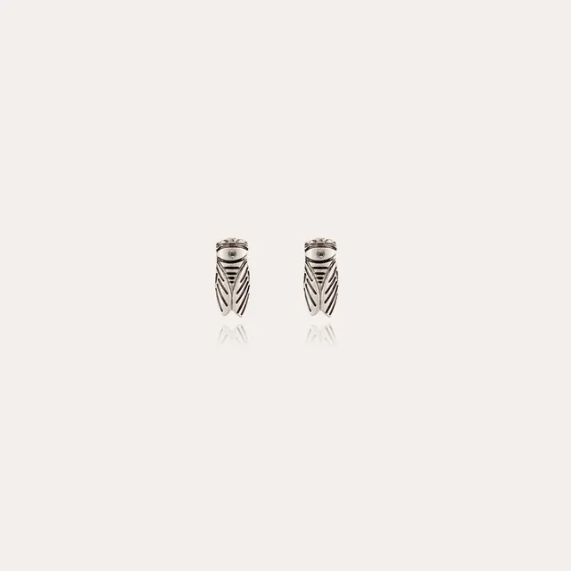 gas-bijoux-cigale-boucles-d-oreilles-puces-argent-es-grav-es-cigale image 1