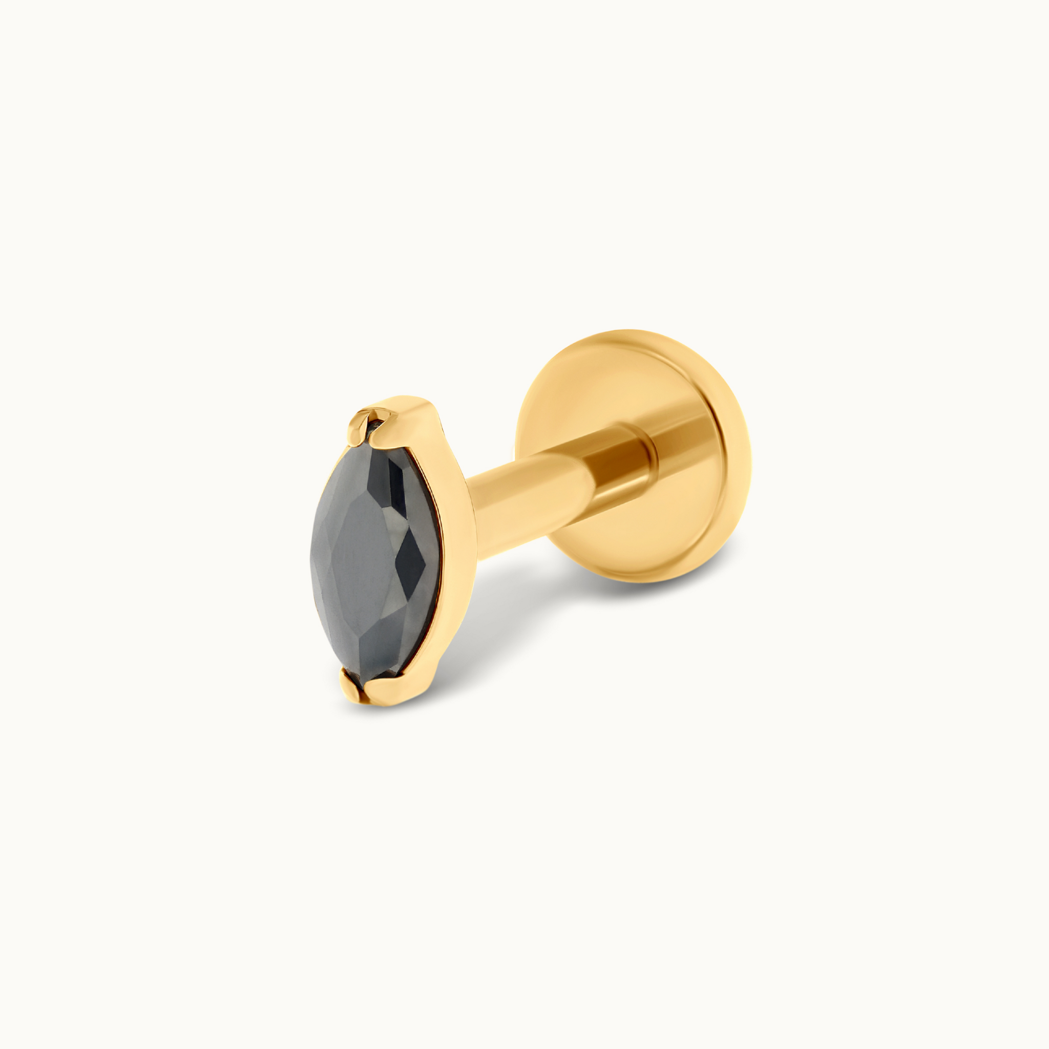 obsidian-piercing-iris-mermaid-labret-vissage-interne-titane-pvd-gold-zirconium- image 3