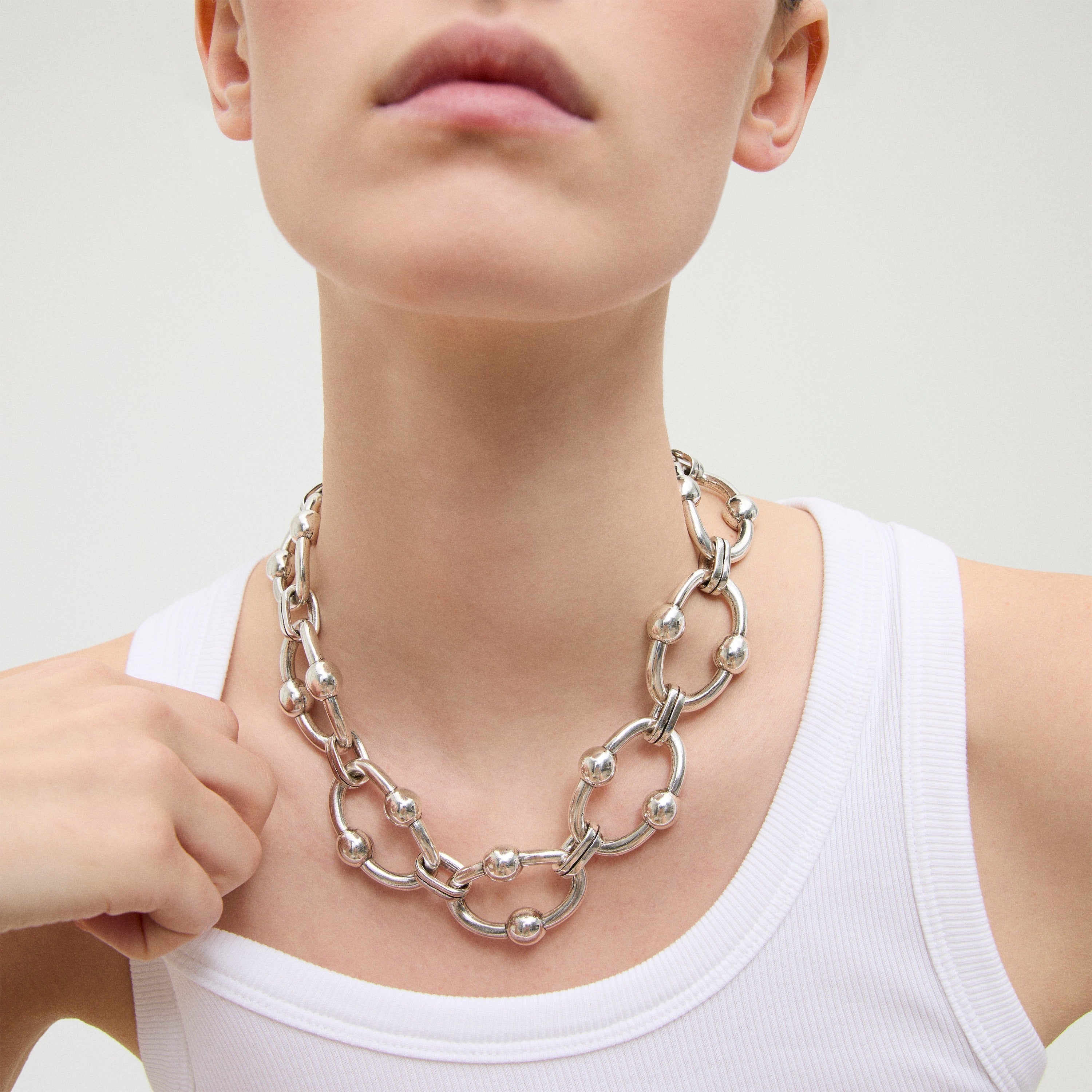 gas-bijoux-collier-rivage-tr-s-grand-mod-le-collier-cha-ne-argent-larges-maillon image 2