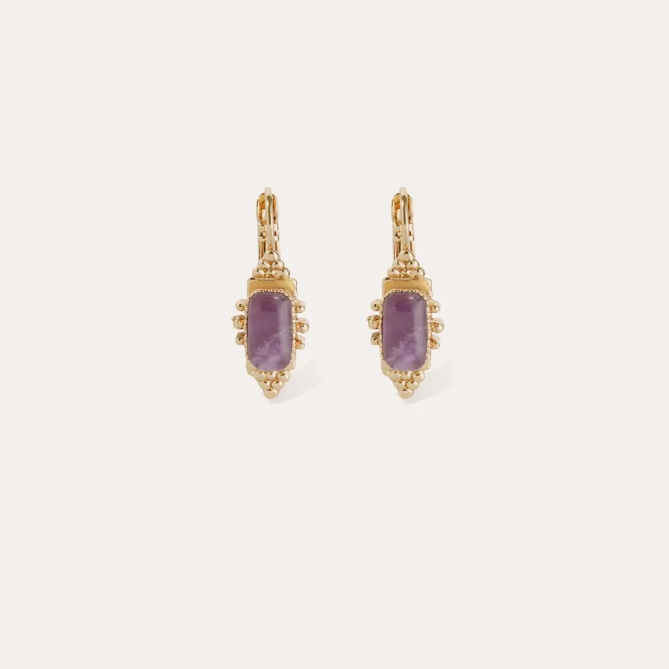 gas-bijoux-serti-talisman-boucles-d-oreilles-dormeuses-am-thyste-dor-es image 1