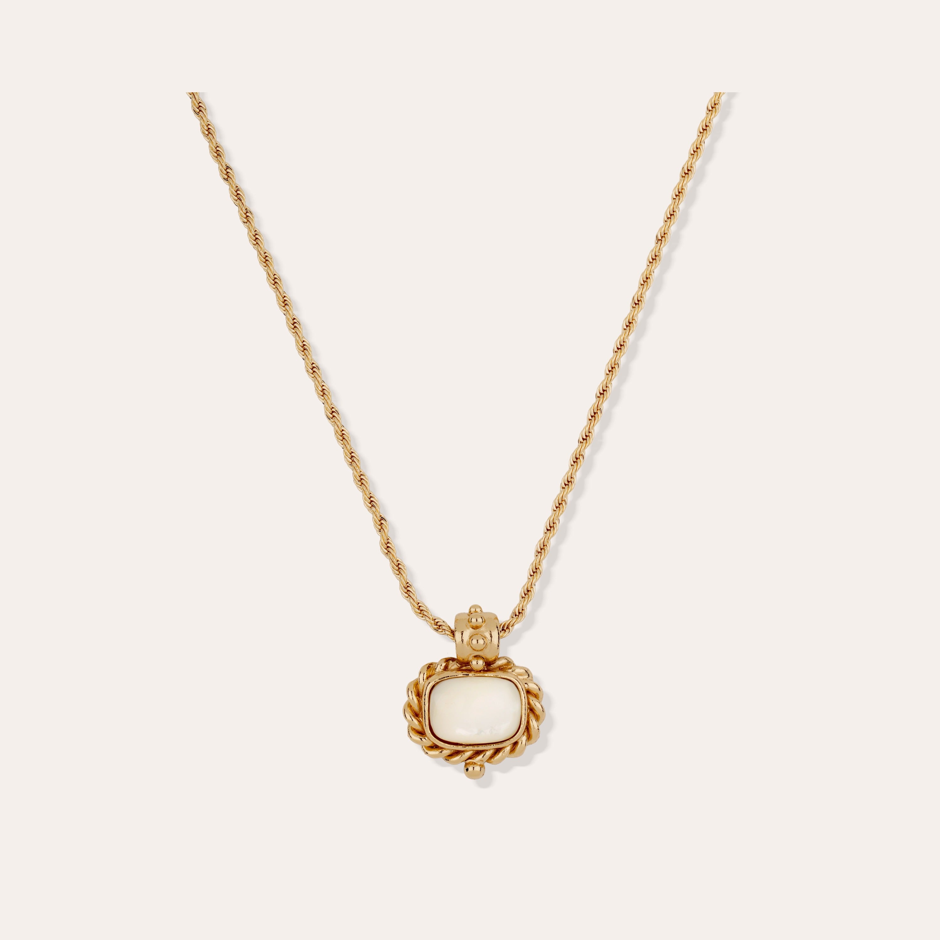 gas-bijoux-collier-amarante-dor-nacre-blanche image 1