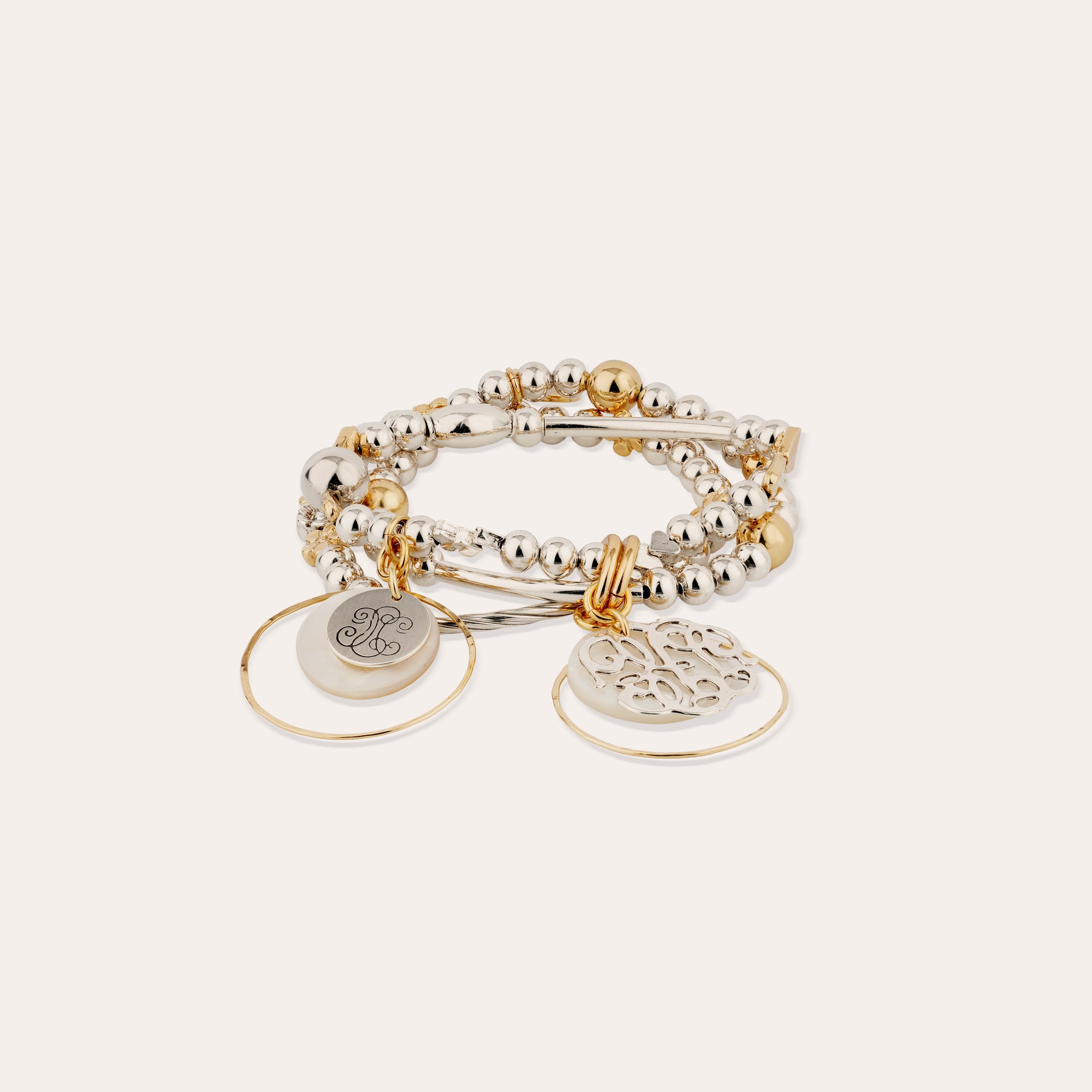 gas-bijoux-bracelet-merlin-idylle-nacre-blanche image 2