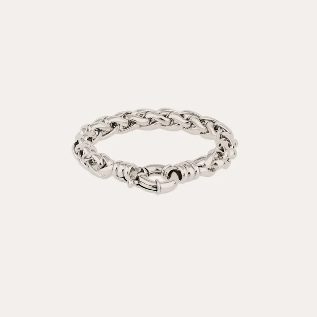 gas-bijoux-bracelet-alex-argent-large-cha-ne-ronde-maillons image 1