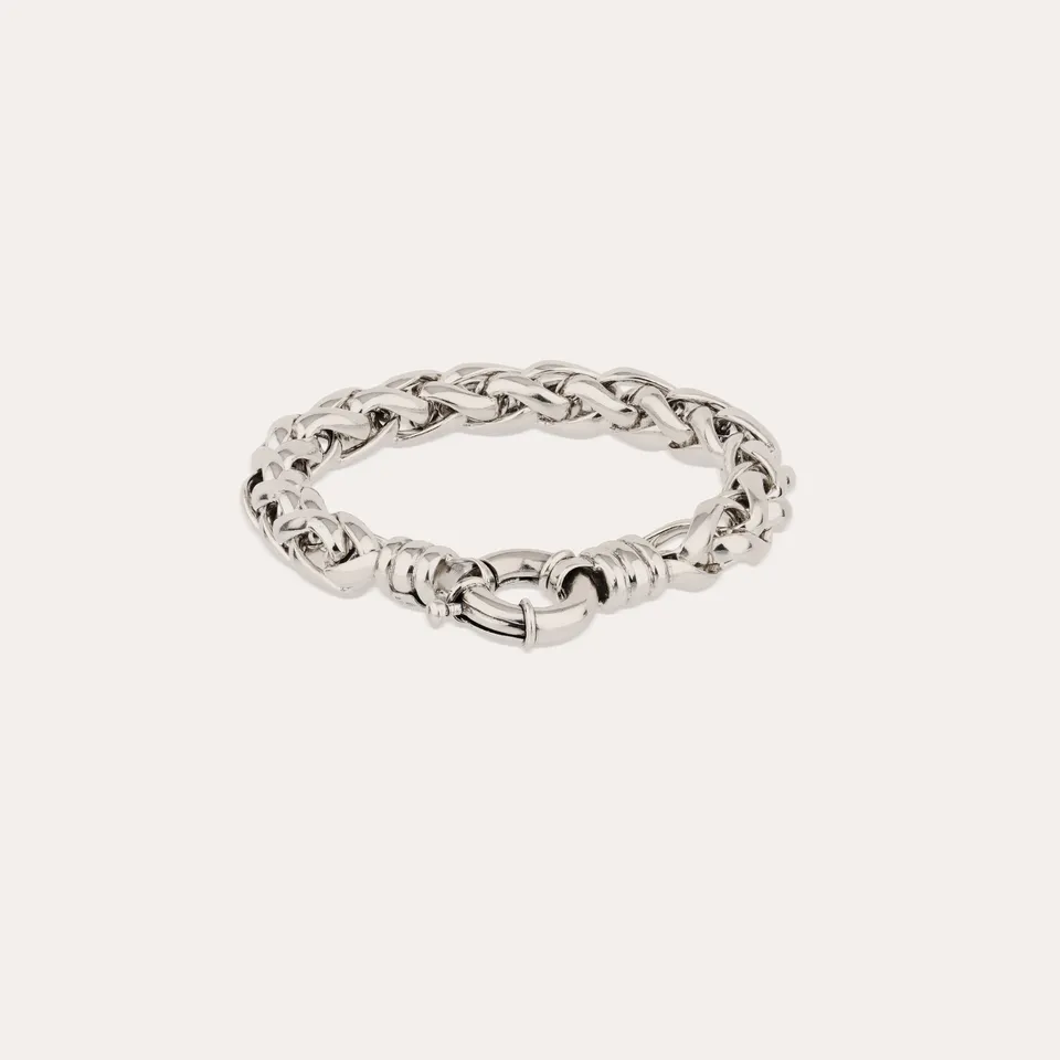 gas-bijoux-bracelet-alex-argent-large-cha-ne-ronde-maillons image 1