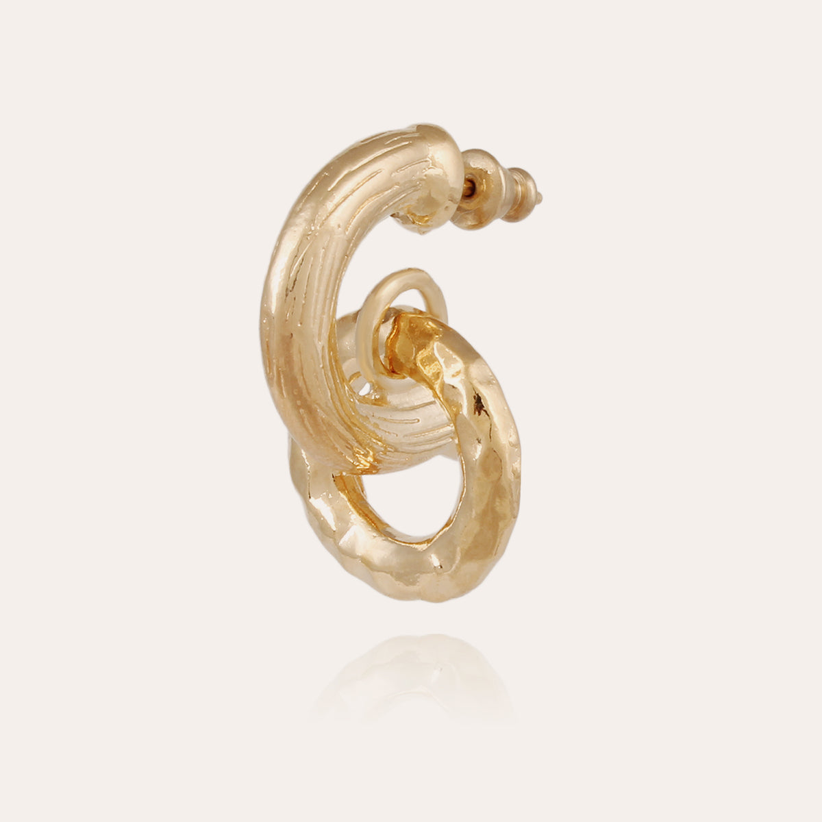 gas-bijoux-lizette-boucles-d-oreilles-dor-es-l-or-fin-anneaux-stri-s image 2