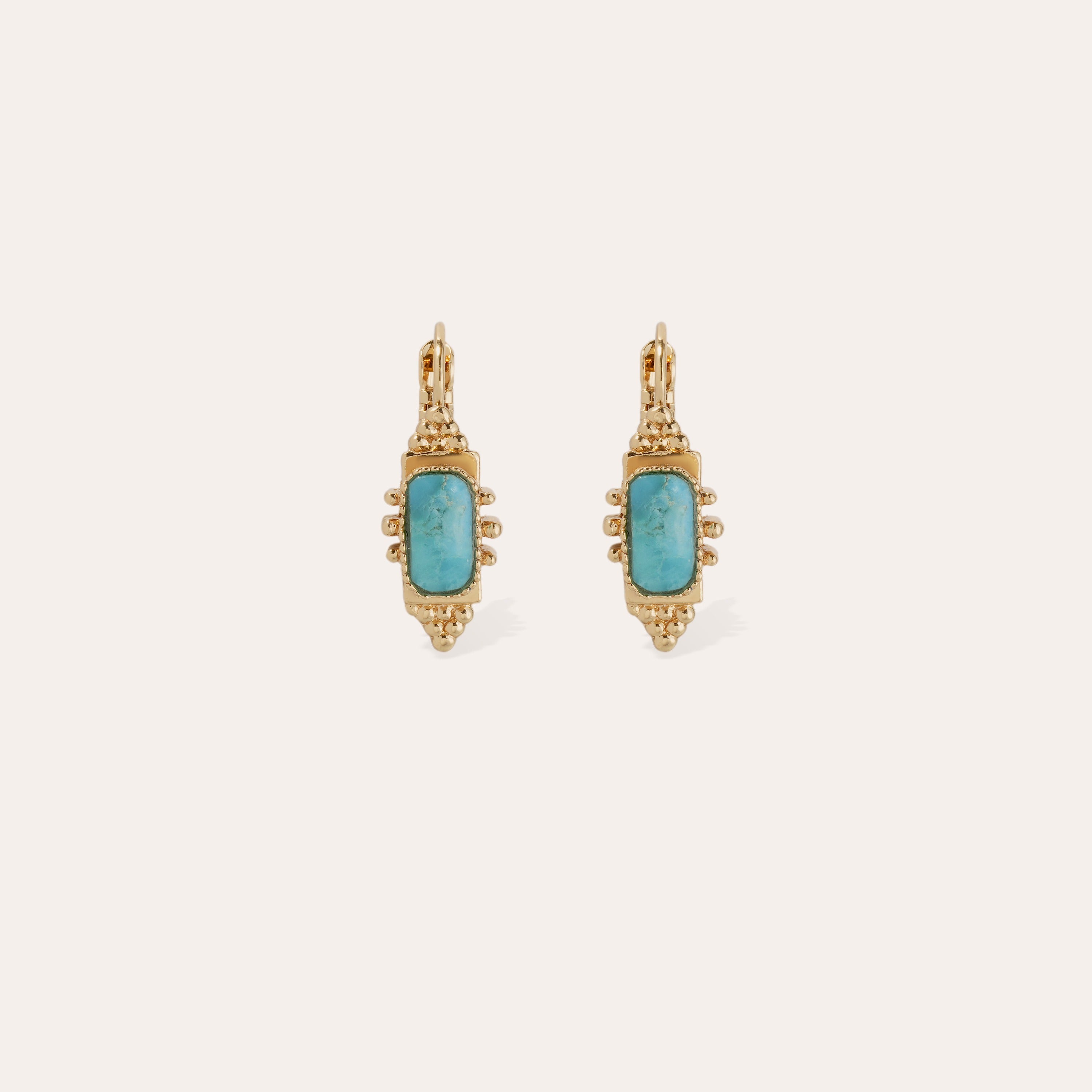 gas-bijoux-boucles-d-oreilles-serti-talisman-petit-mod-le-turquoise image 1