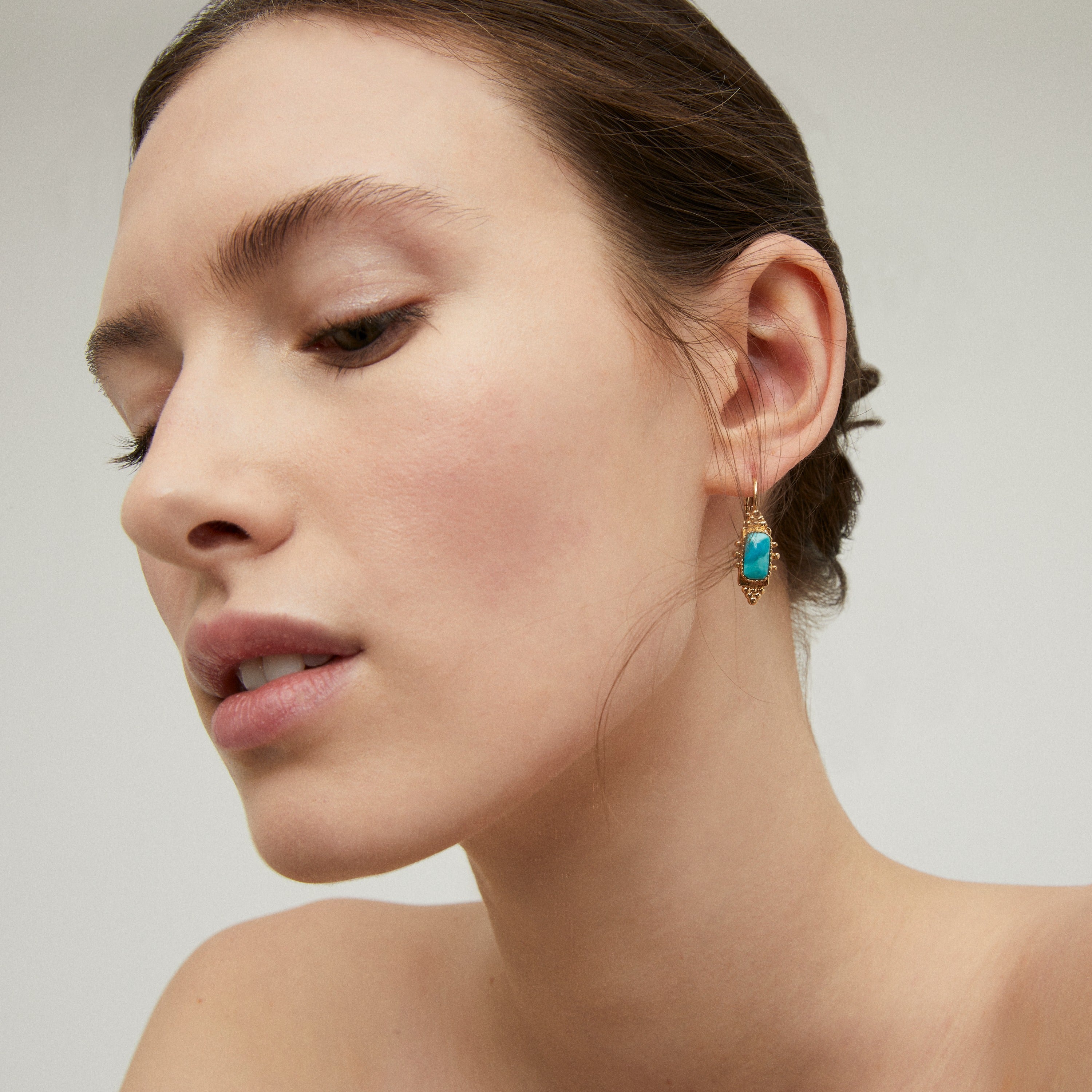 gas-bijoux-boucles-d-oreilles-serti-talisman-petit-mod-le-turquoise image 2