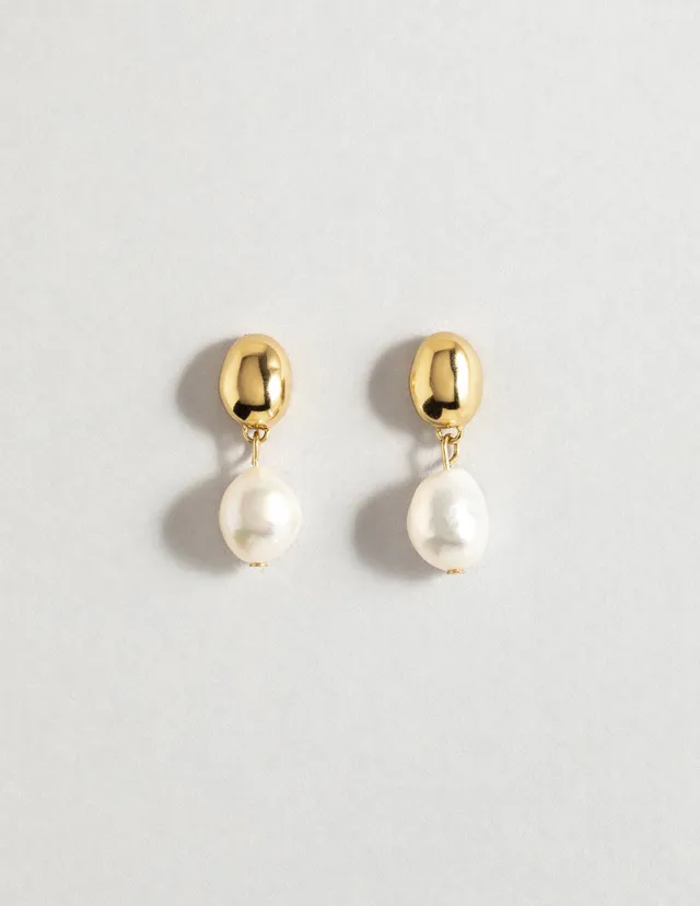 louise-damas-boucles-la-perle-perle-dor-e-moul-e-et-perle-d-eau-douce-naturelle image 1