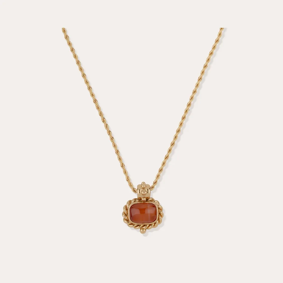 gas-bijoux-amarante-collier-dor-cornaline image 1
