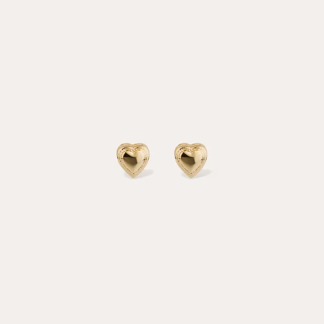 gas-bijoux-boucles-d-oreilles-puce-amore-puces-dor-es-l-or-fin-c-ur-grav-et-cris image 1