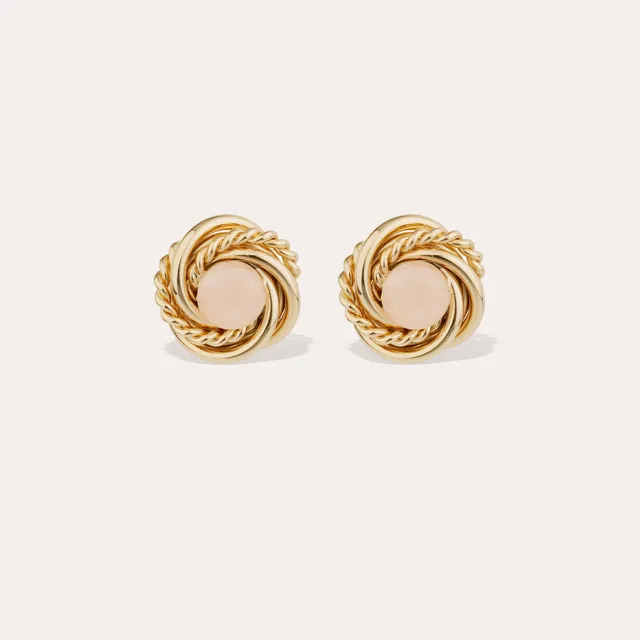 gas-bijoux-boucles-d-oreilles-atika-quartz-rose-puce-5-anneaux-dor-e-l-or-fin image 1