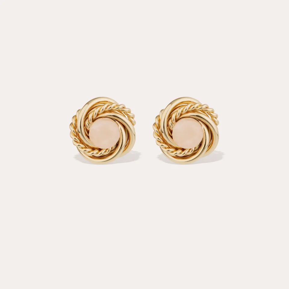 gas-bijoux-boucles-d-oreilles-atika-quartz-rose-puce-5-anneaux-dor-e-l-or-fin image 1