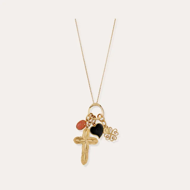 gas-bijoux-sautoir-suerte-charms-dor-l-or-fin-fait-main-marseille image 1
