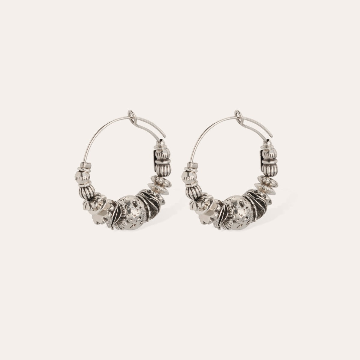 gas-bijoux-boucles-d-oreilles-cr-oles-aloha-mini-argent-es image 1