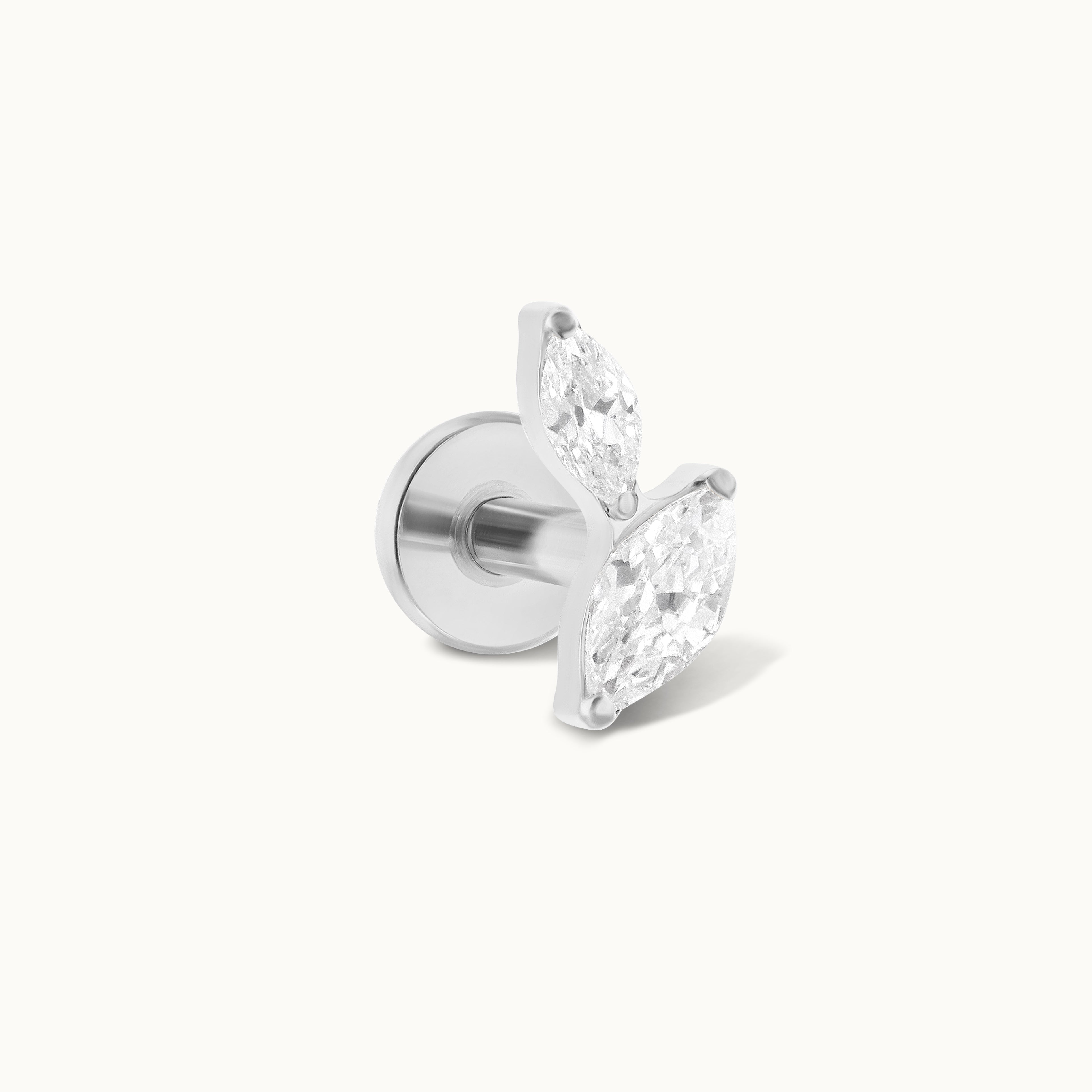 obsidian-piercing-noisette-double-marquise-titane-caf-champagne image 4