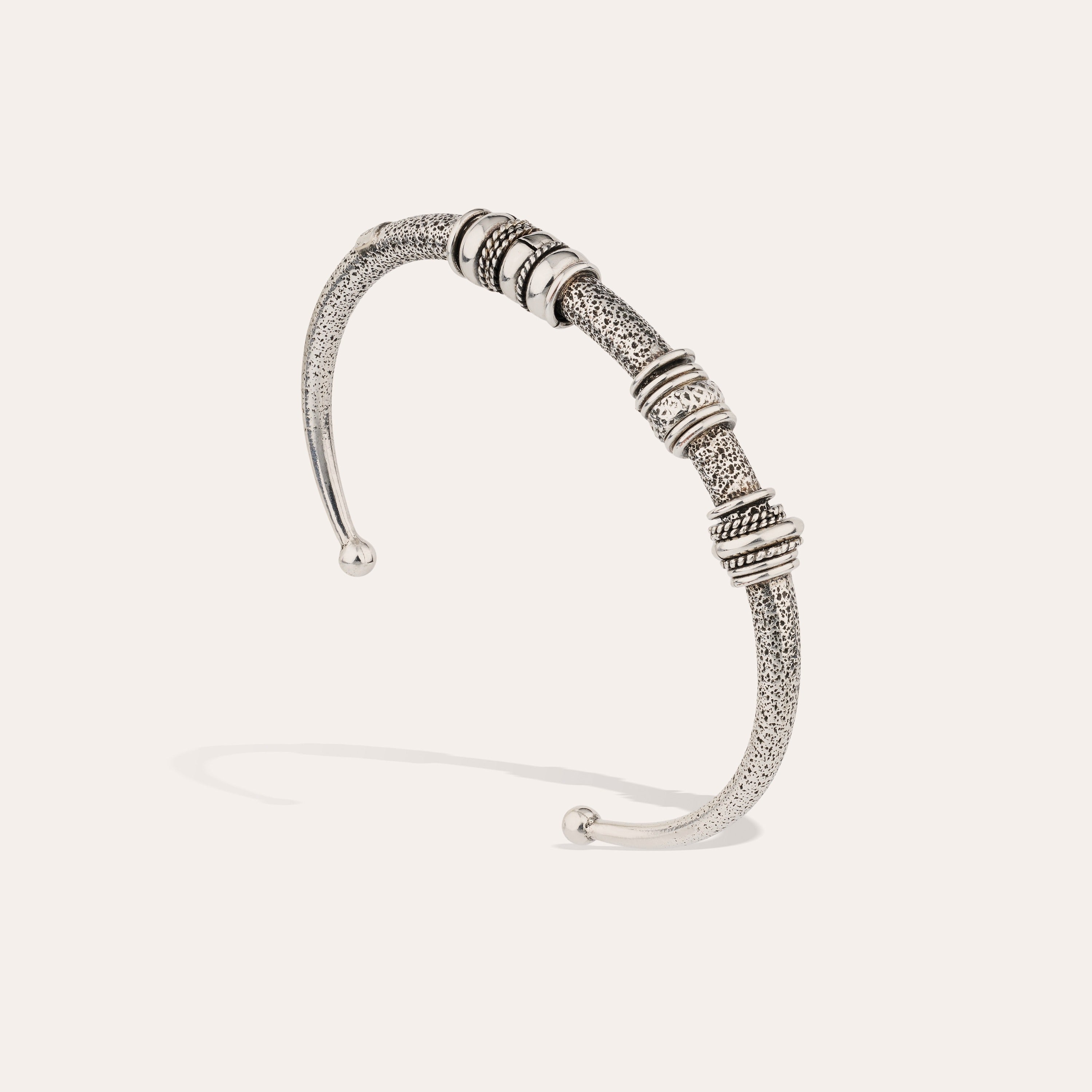 gas-bijoux-bracelet-maranzana-martel-jonc-argent-anneaux-vintage-taille-ajustabl image 3
