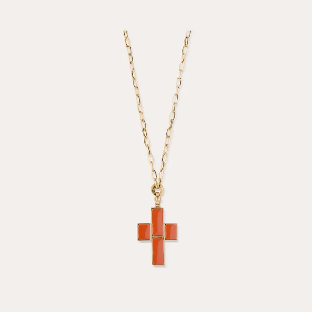 gas-bijoux-sautoir-croix-mail-dor-e image 1