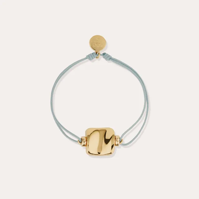 gas-bijoux-bracelet-square-mini-lien-dor-ajustable image 1