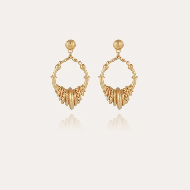 gas-bijoux-maranzana-mini-boucles-d-oreilles-cascade-anneaux-dore9s image 1