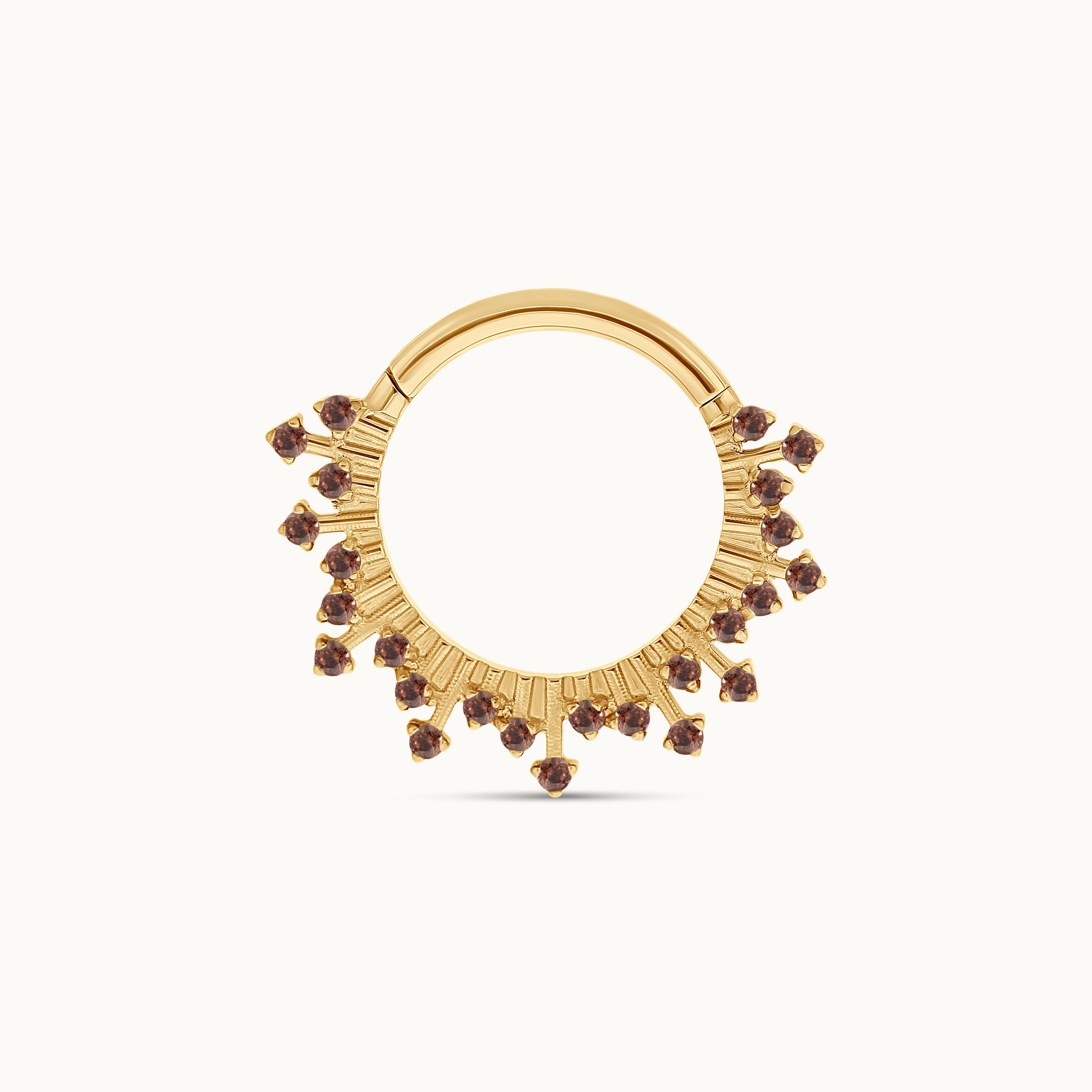 obsidian-piercing-frapp-anneau-daith-septum-titane-couronne-zircons-mocha image 2