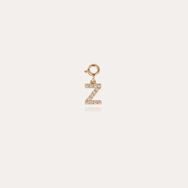 gas-bijoux-charm-pendentif-lettre-z-strass-dor-l-or-fin image 1