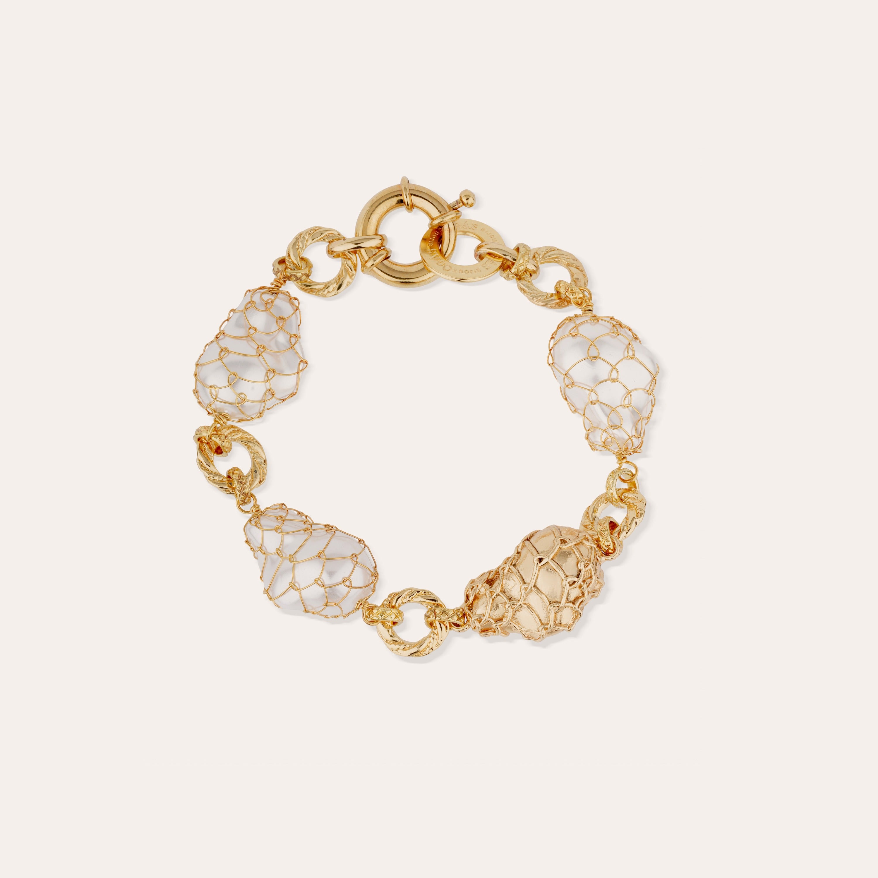 gas-bijoux-rainbow-biwa-dor-bracelet-perles-r-sine-nacr-e image 2