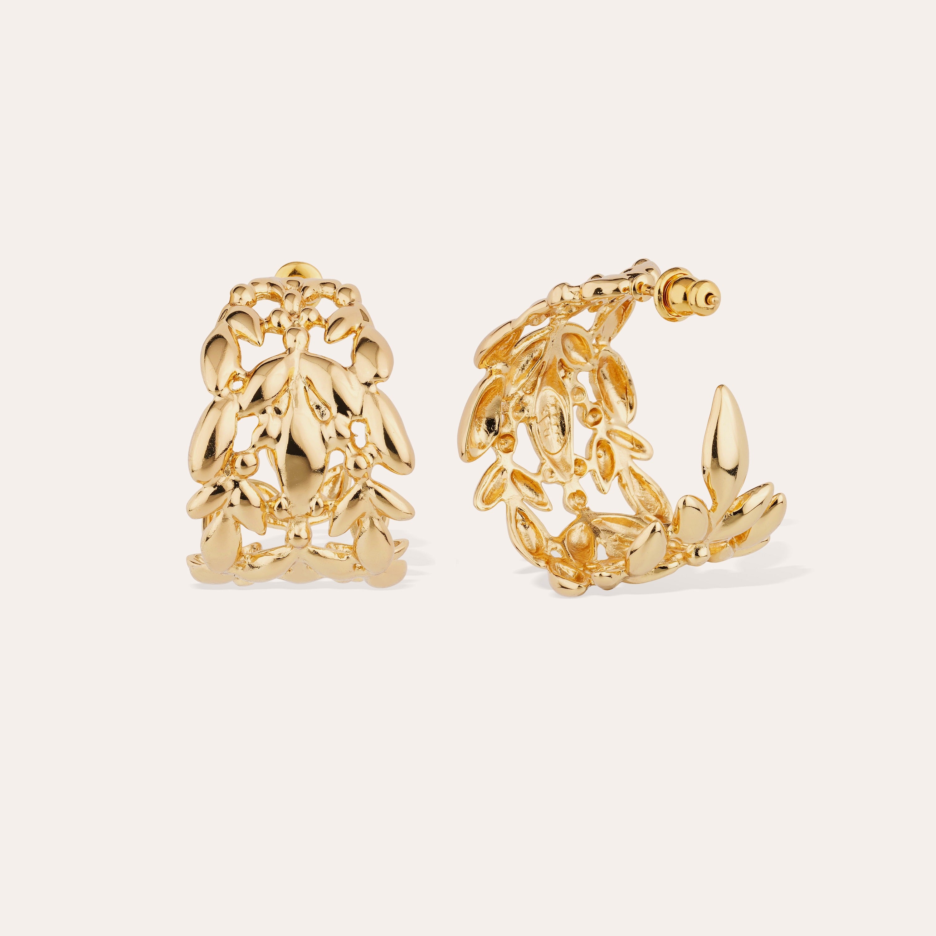 gas-bijoux-boucles-d-oreilles-olea-cr-ole-petit-mod-le-dor-es-l-or-fin-feuille-d image 3