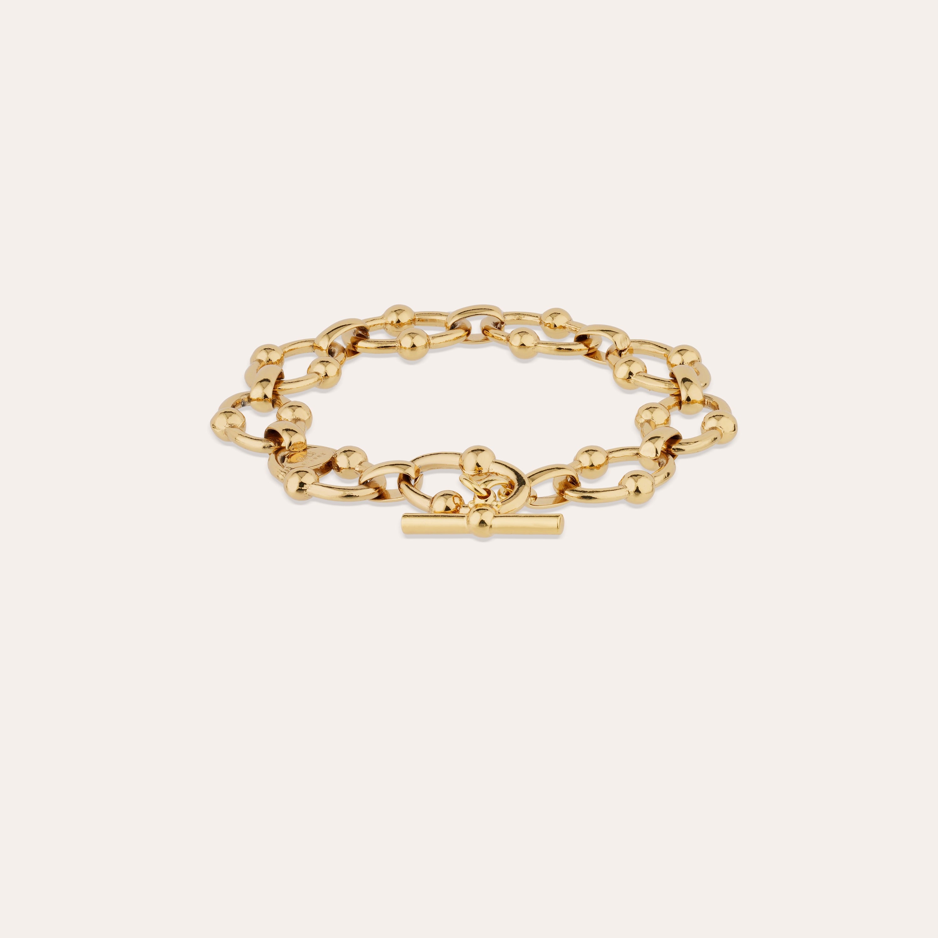 gas-bijoux-bracelet-rivage-mini-dor-l-or-fin-maillons-polis image 1