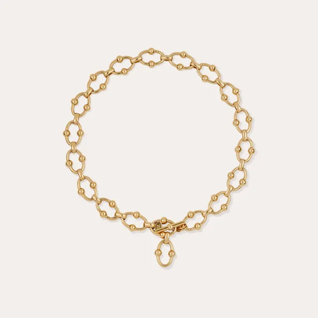 gas-bijoux-rivage-mini-collier-cha-ne-dor-sculptural-fermoir-barrette-compatible image 1