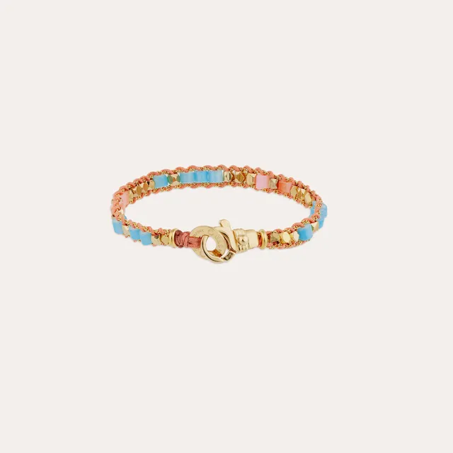 gas-bijoux-bracelet-ever-mini-fils-tiss-s-color-s-dor-perles-verre image 1