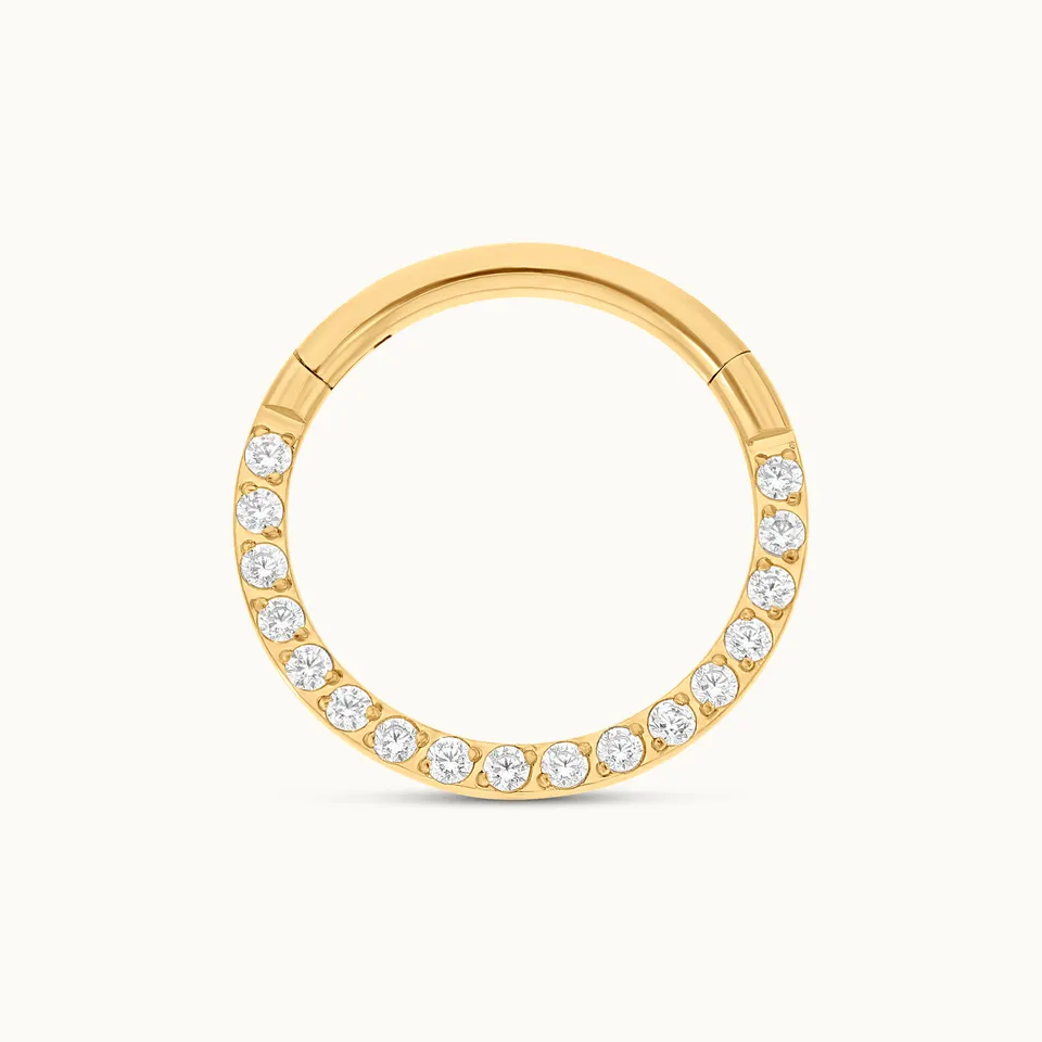 obsidian-piercing-grace-clicker-anneau-titane-pvd-gold-pav-zirconium-h-lix-daith image 1