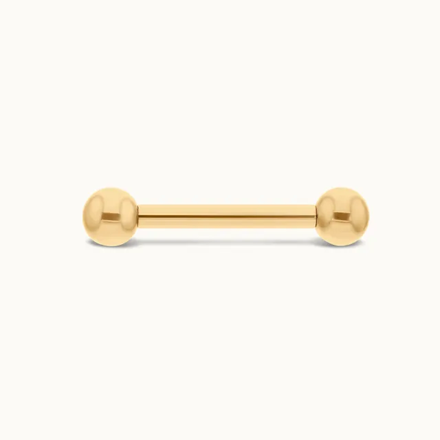 obsidian-piercing-barre-barre-droite-titane-implantable image 1