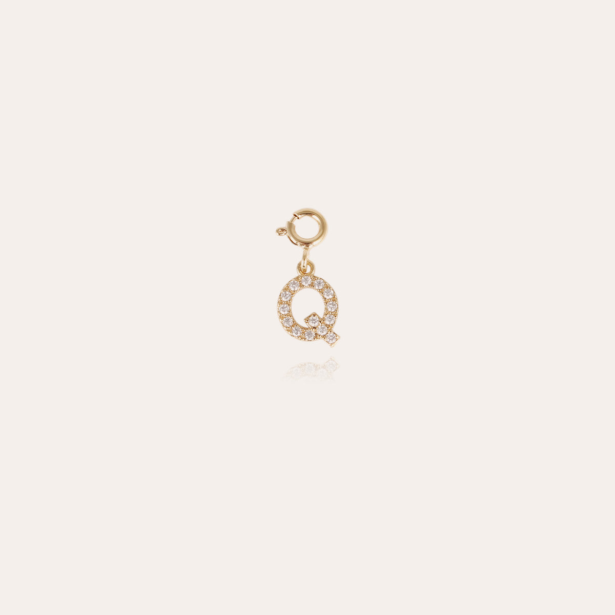 gas-bijoux-charms-pendentif-lettre-q-strass-dor-2-cm image 1