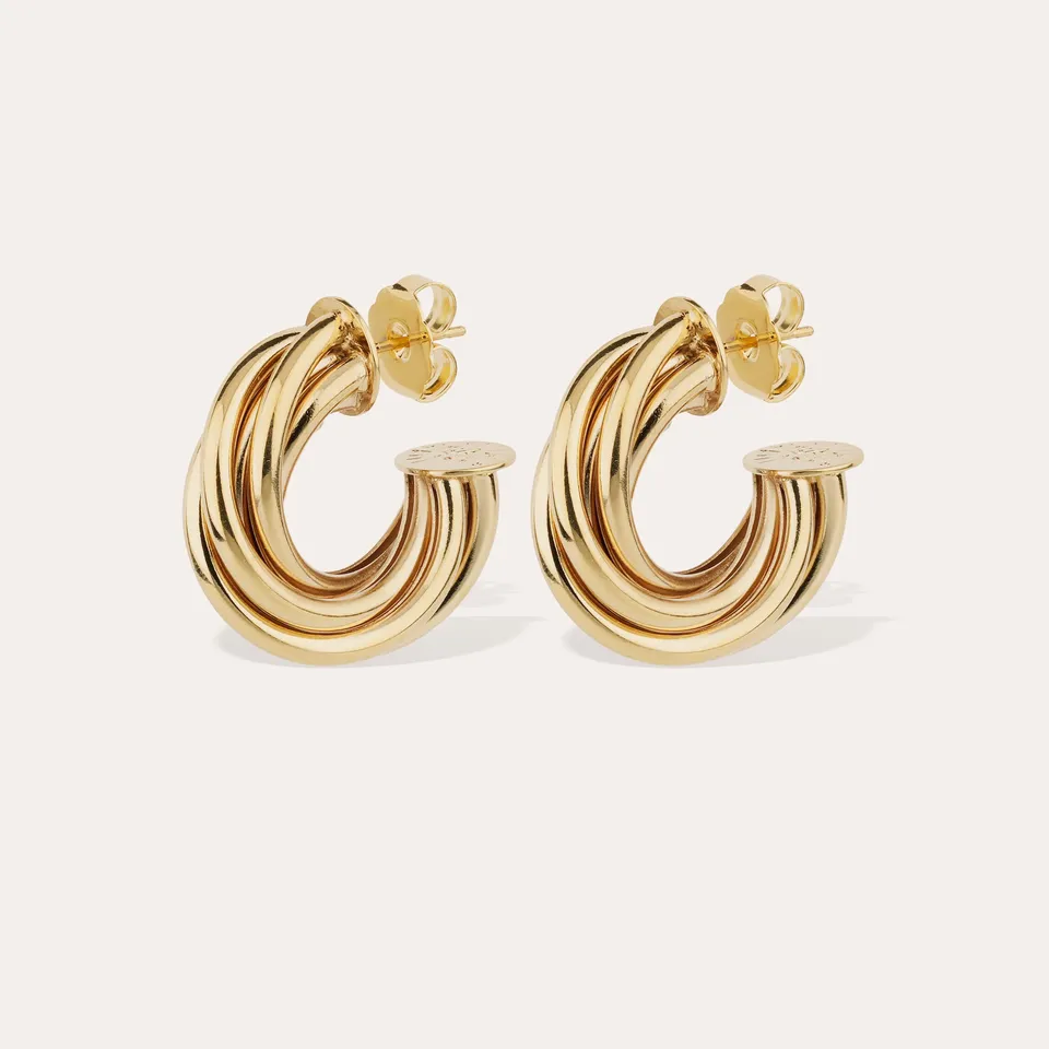 gas-bijoux-boucles-d-oreilles-cr-oles-atik-moyen-mod-le-6-anneaux-dor-s image 1