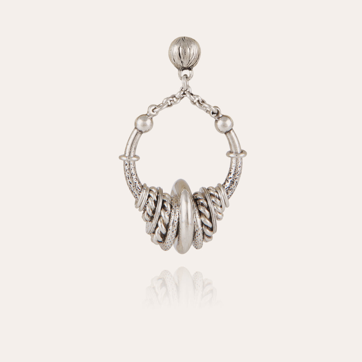gas-bijoux-boucles-d-oreilles-maranzana-petit-mod-le-cascade-d-anneaux-argent-s- image 2