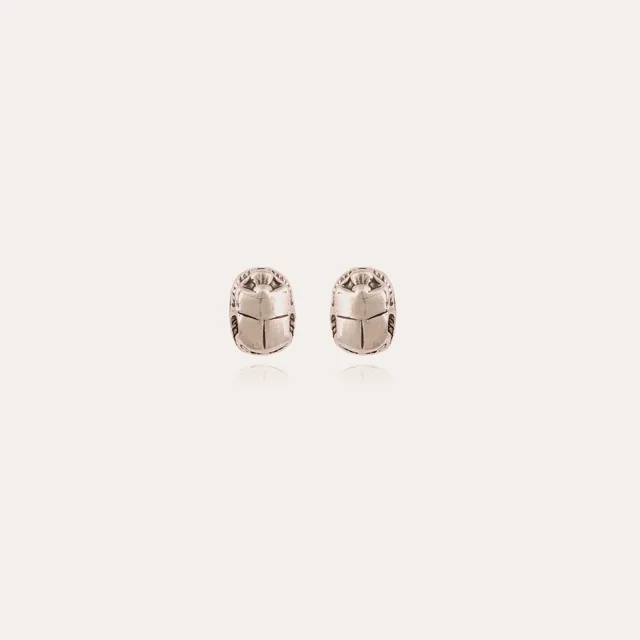 gas-bijoux-scaramouche-boucles-d-oreilles-puces-argent-es-scarab-e-grav image 1
