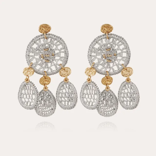 gas-bijoux-boucles-d-oreilles-fanfaria-petit-mod-le-longues-en-raphia-naturel-ti image 1