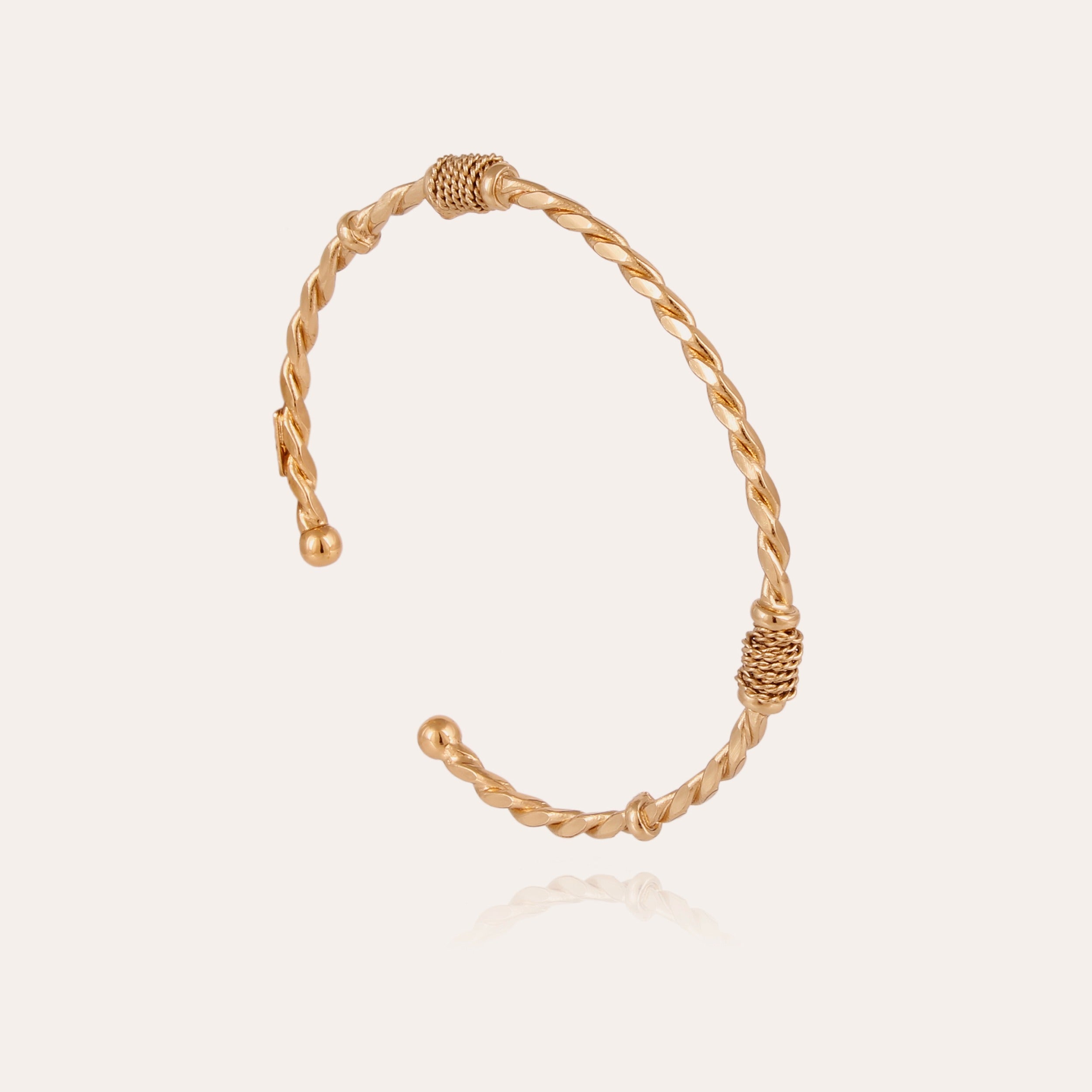 gas-bijoux-bracelet-jonc-torsade-petit-mod-le-dor image 3