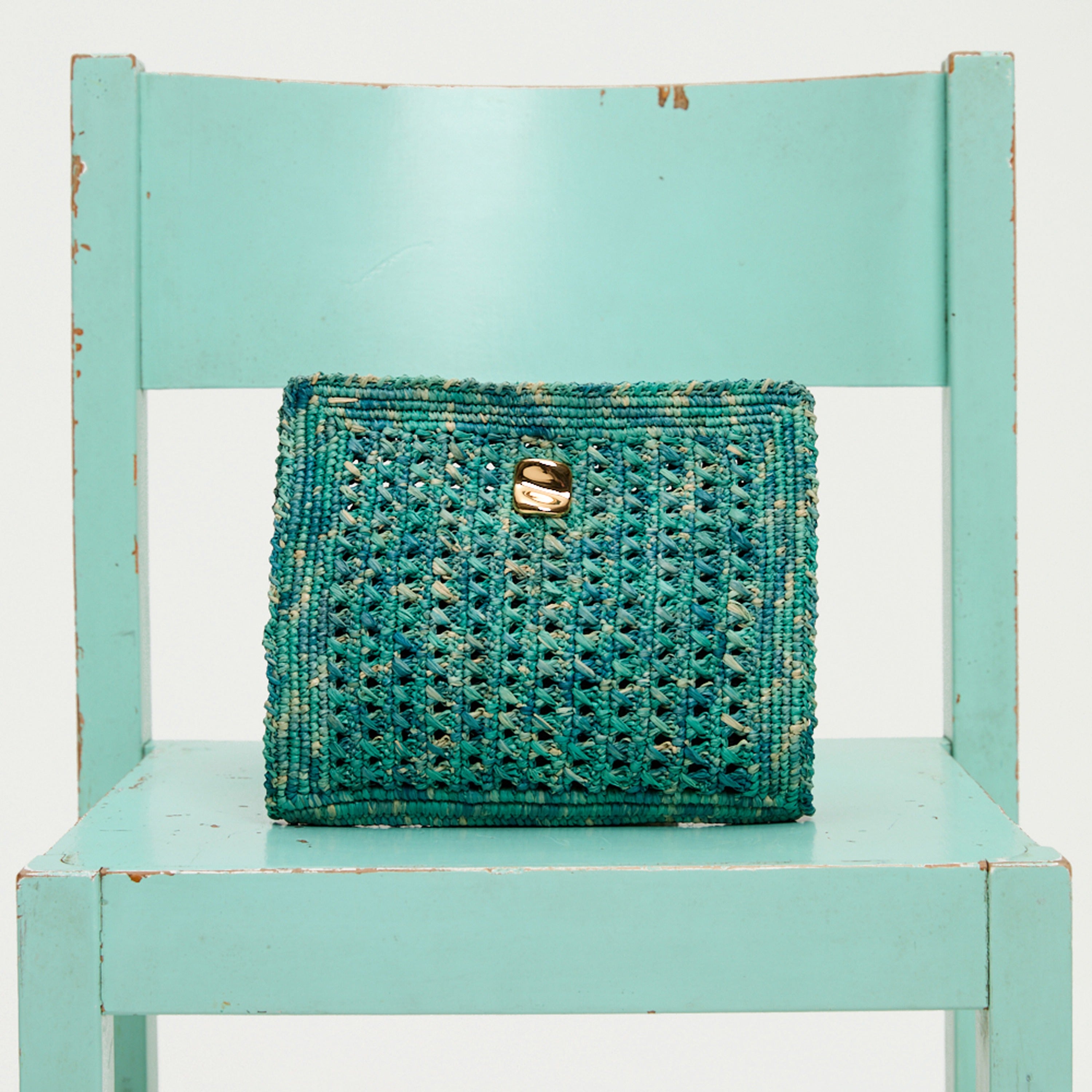 gas-bijoux-les-canoubiers-sac-pochette-raphia-tiss-main-turquoise image 4