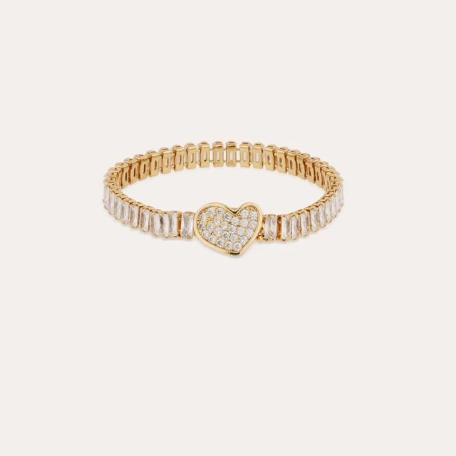 gas-bijoux-bracelet-coeur-paillette-dor-laiton-dor-l-or-fin-zircons-et-strass image 1