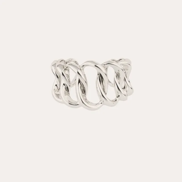 gas-bijoux-bracelet-manchette-bronx-argent image 1