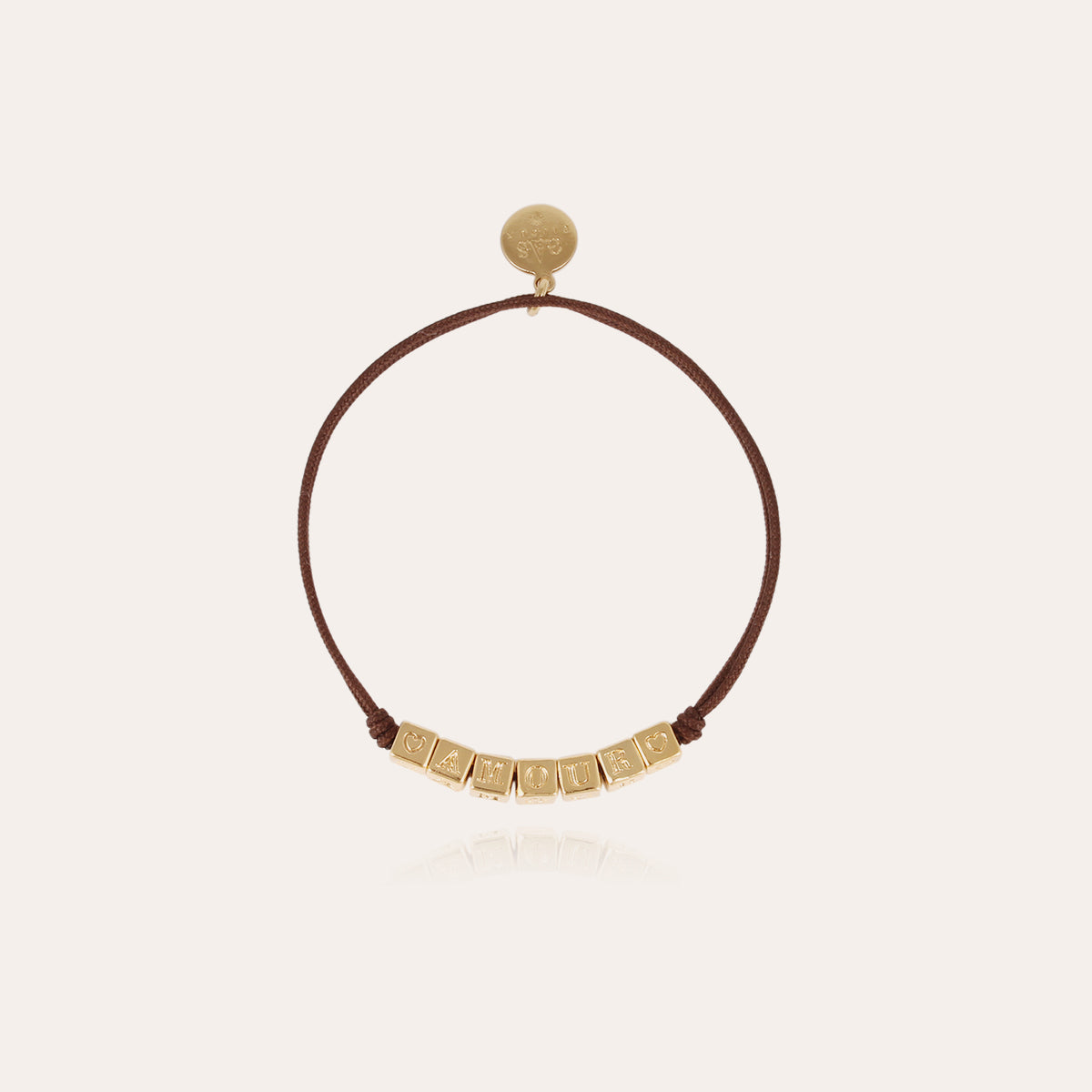gas-bijoux-bracelet-amour-dor-l-or-fin-cubes-lettres-ajustable image 1